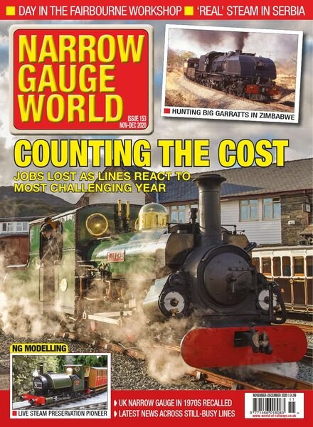 Narrow Gauge World – Issue 153 – November-December 2020 Cover
