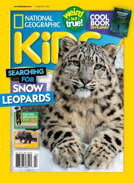 National Geographic Kids USA – February 2021 Cover