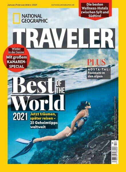 National Geographic Traveler – Januar Februar 2021 Cover