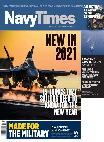 Navy Times – 11 January 2021 Cover