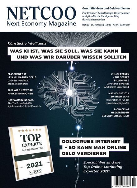 Netcoo Next Economy Magazine – 04 Januar 2021 Cover