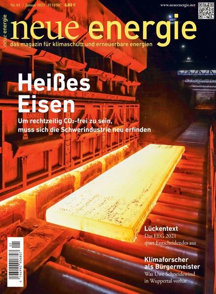 neue energie – 04 Januar 2021 Cover