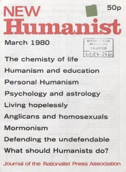 New Humanist – March 1980