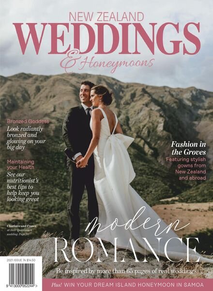 New Zealand Weddings – January 2021 Cover