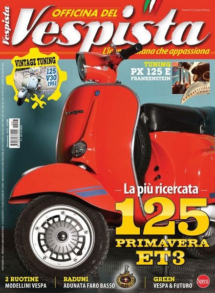 Officina del Vespista – gennaio 2021 Cover