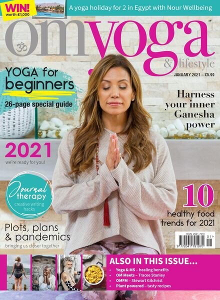 Om Yoga Magazine – January 2021 Cover