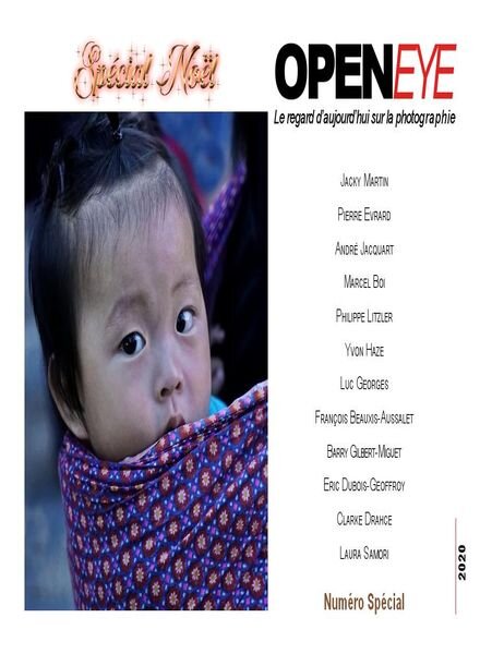 OPENEYE Magazine – Numero Special Noel 2020 Cover