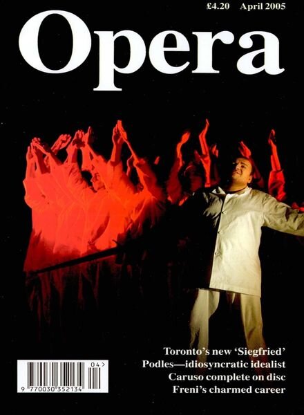 Opera – April 2005 Cover