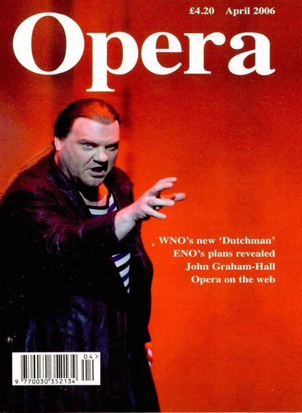 Opera – April 2006 Cover