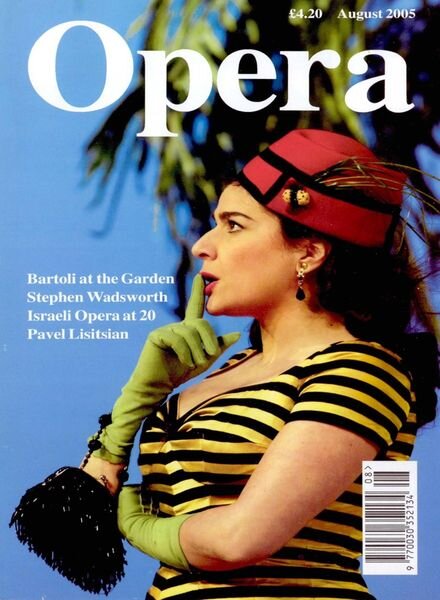 Opera – August 2005 Cover