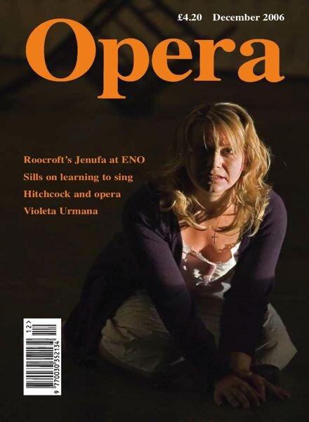 Opera – December 2006 Cover