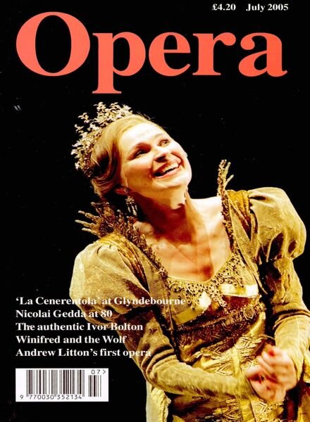 Opera – July 2005 Cover