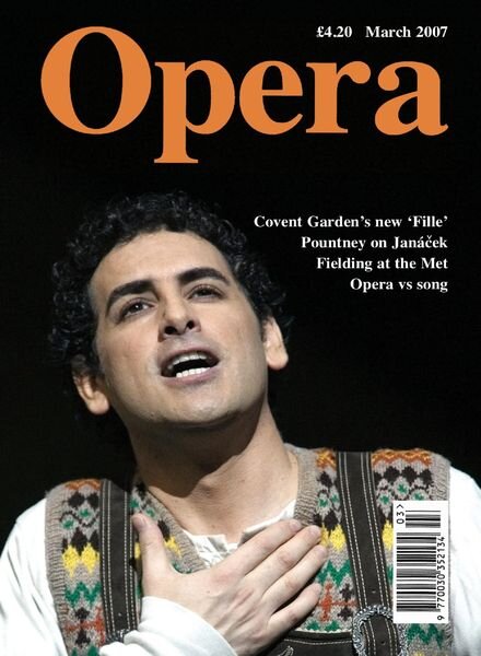 Opera – March 2007 Cover