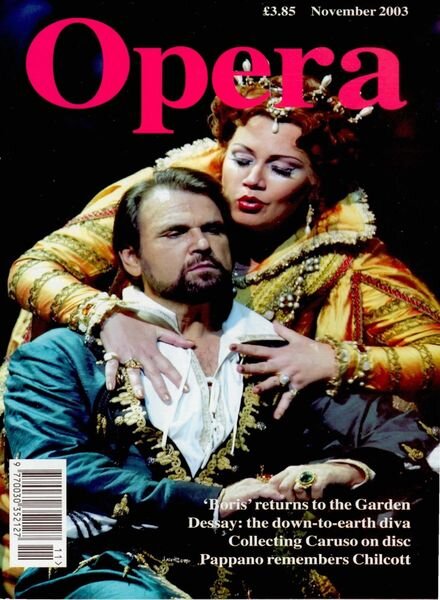 Opera – November 2003 Cover