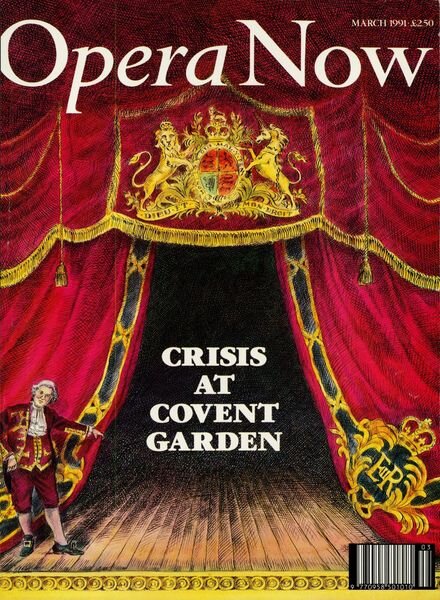 Opera Now – March 1991 Cover