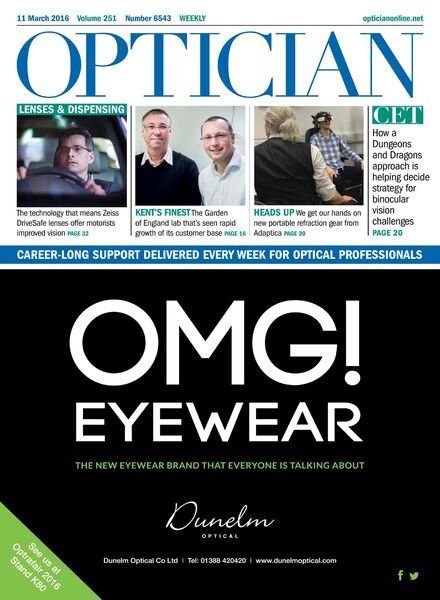 Optician – 11 March 2016 Cover