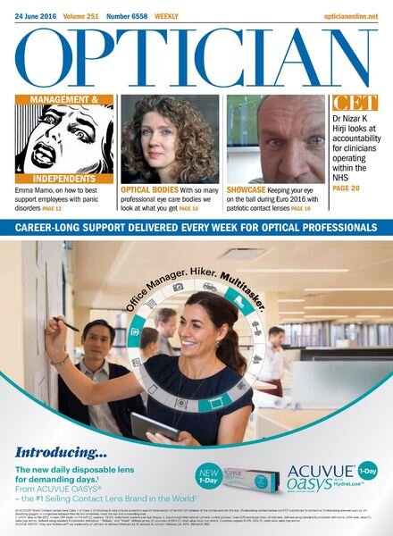 Optician – 24 June 2016 Cover