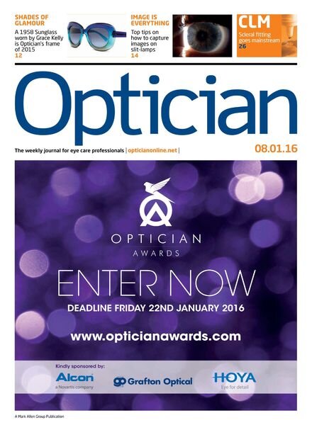 Optician – 8 January 2016 Cover