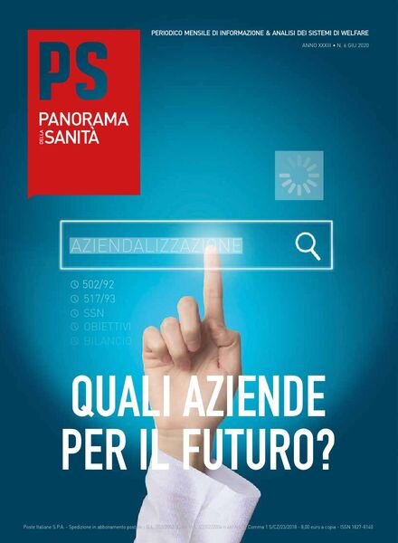 Panorama della Sanita – Giugno 2020 Cover