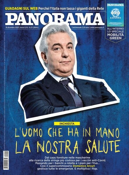 Panorama Italia – 16 dicembre 2020 Cover