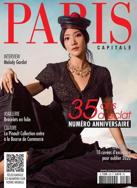 Paris Capitale – Decembre 2020 – Janvier 2021 Cover