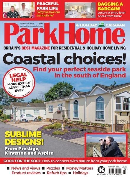 Park Home & Holiday Caravan – February 2021 Cover