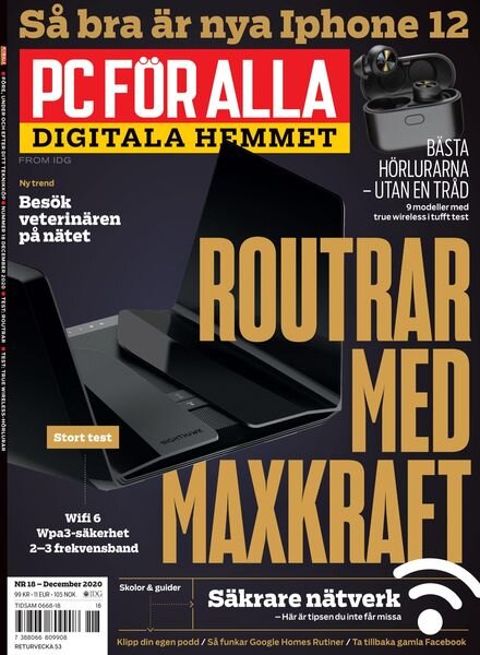 PC for Alla – 15 december 2020 Cover