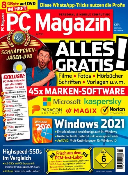 PC Magazin – Februar 2021 Cover