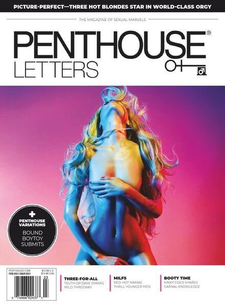 Penthouse Letters – February 2021 Cover