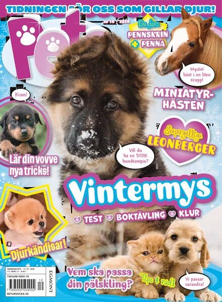 Pets Sverige – december 2020 Cover