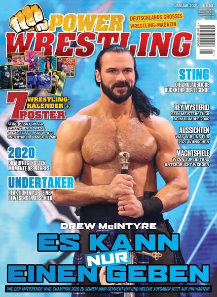 Power-Wrestling – 18 Dezember 2020 Cover