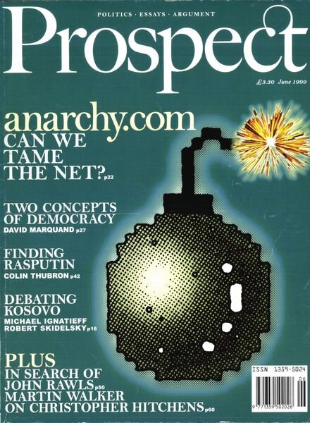 Prospect Magazine – June 1999 Cover