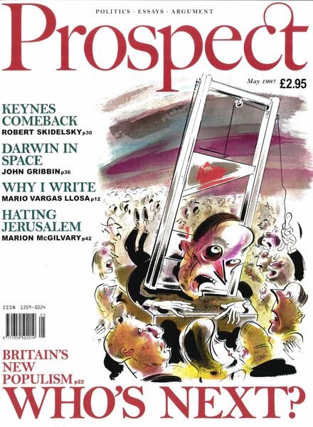 Prospect Magazine – May 1997 Cover