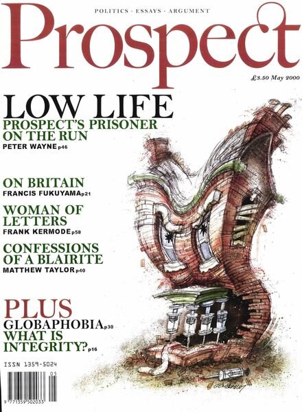 Prospect Magazine – May 2000 Cover