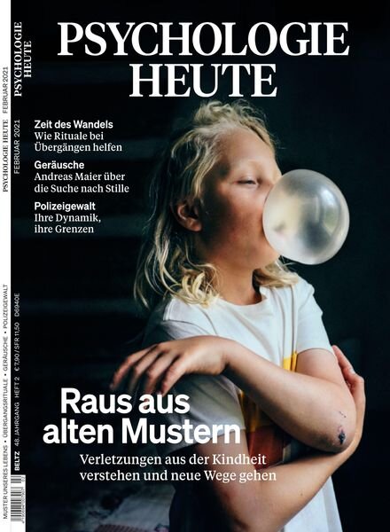 Psychologie Heute – 13 Januar 2021 Cover