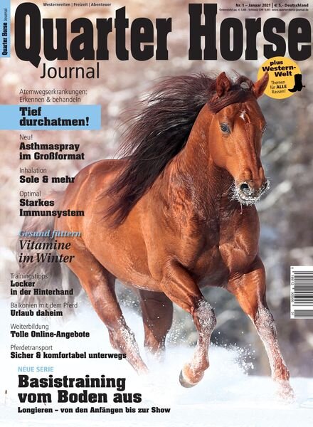 Quarter Horse Journal – 18 Dezember 2020 Cover