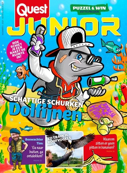 Quest Junior – januari 2021 Cover