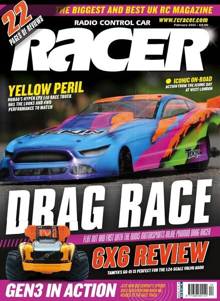 Radio Control Car Racer – February 2021 Cover