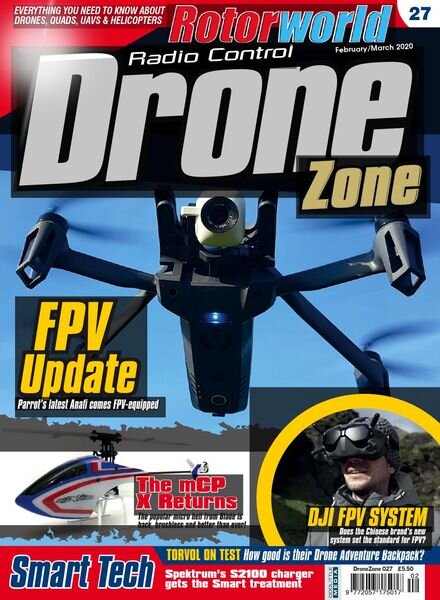 Radio Control DroneZone – Issue 27 – February-March 2020 Cover