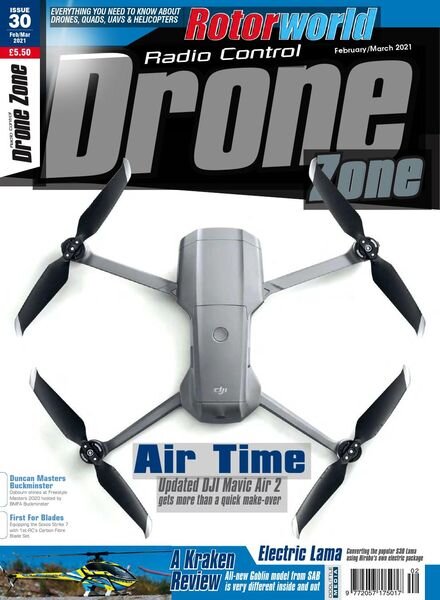 Radio Control DroneZone – Issue 30 – February-March 2021 Cover