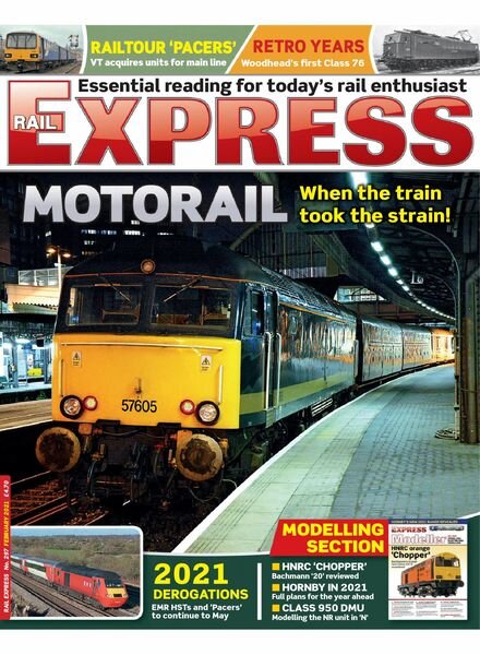 Rail Express – February 2021 Cover
