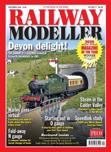 Railway Modeller – Issue 842 – December 2020 Cover