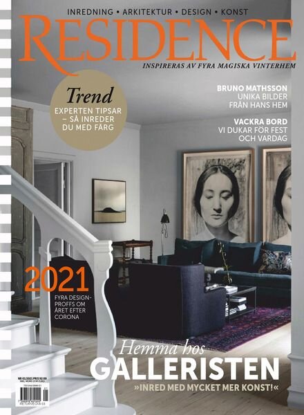 Residence – januari 2021 Cover