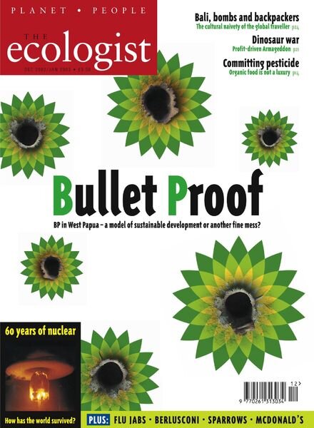 Resurgence & Ecologist – Ecologist, Vol 32 N 10 – December-January 2003 Cover