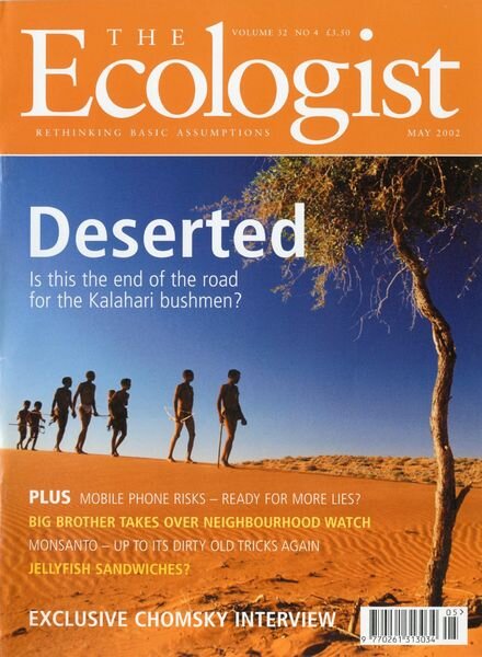 Resurgence & Ecologist – Ecologist, Vol 32 N 4 – May 2002 Cover