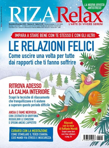 Riza Relax – Novembre-Dicembre 2020 Cover