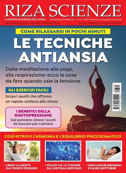 Riza Scienze – Novembre 2020 Cover