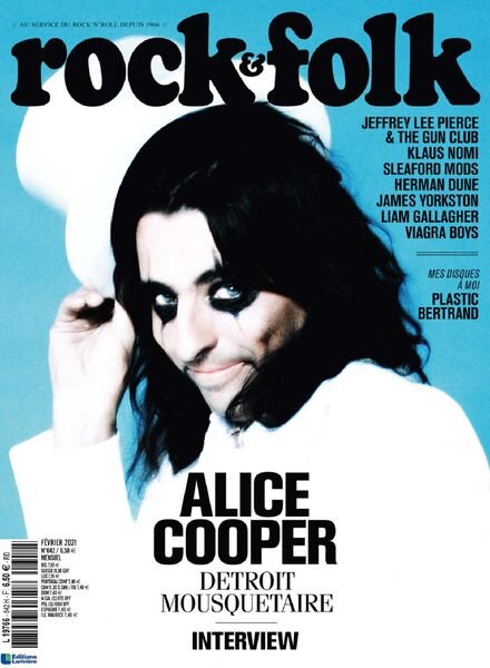 Rock & Folk – fevrier 2021 Cover