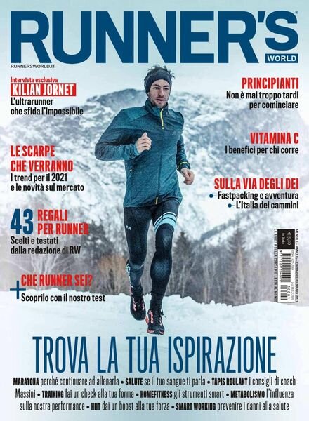 Runner’s World Italia – Gennaio 2021 Cover