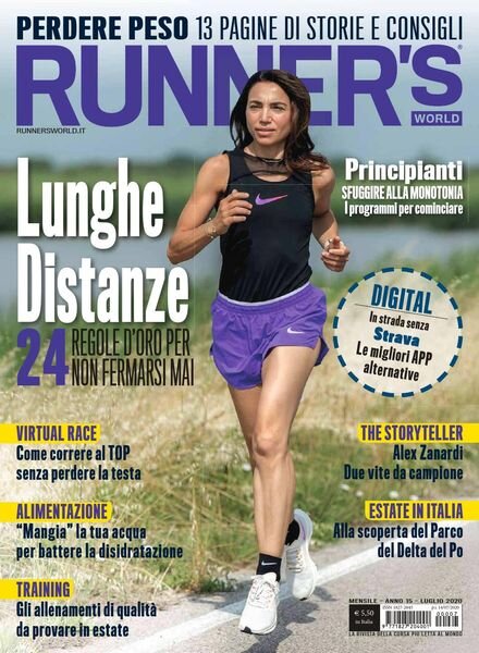 Runner’s World Italia – Luglio 2020 Cover